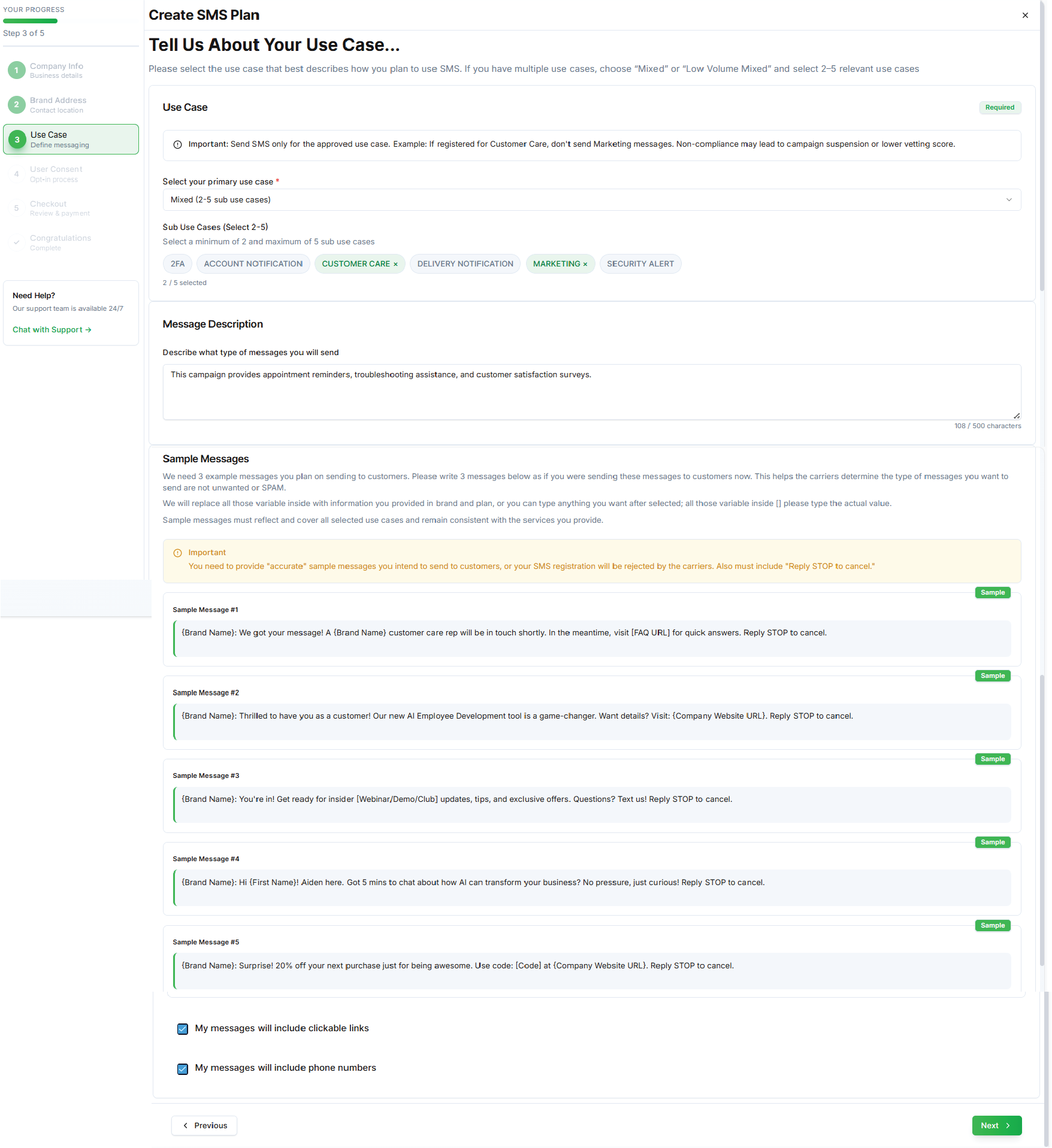 Use Case Information